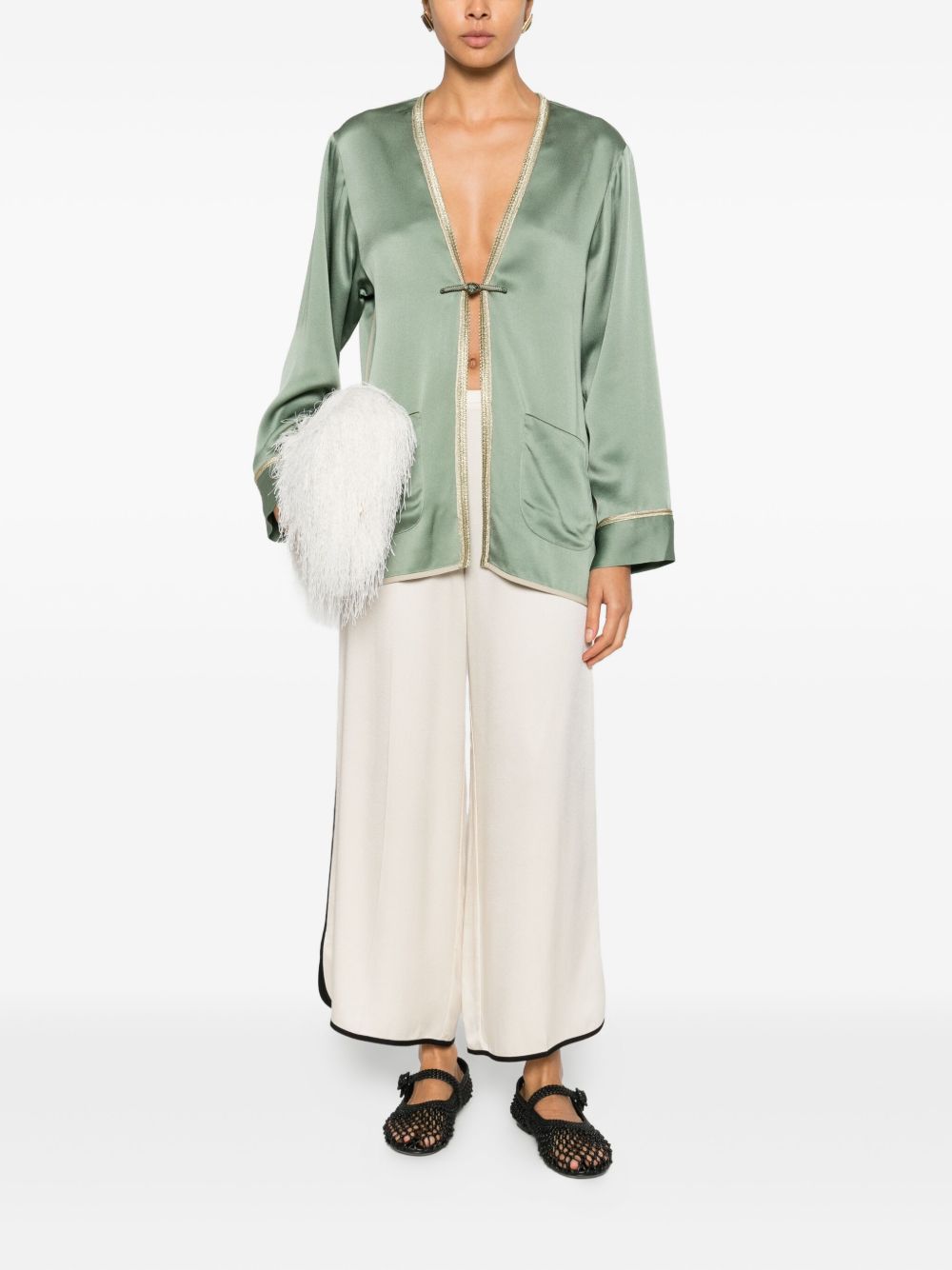 Forte Forte Jackets - Blue and green | 3209b3dc1238045df9b5f7ac99d434b34892b057