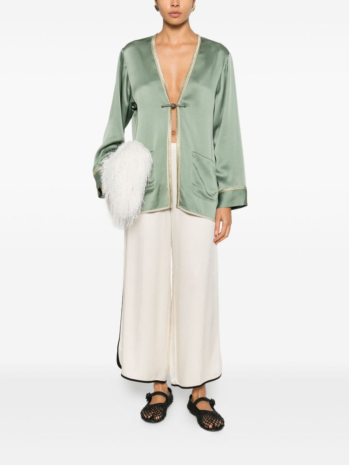 Forte Forte Trousers - Light and natural | 9b01f33f6782f32d2fdf53fbca9156a53254ca0c