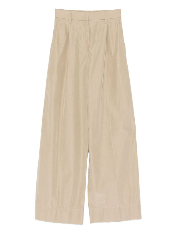 Cotton Blend Trousers