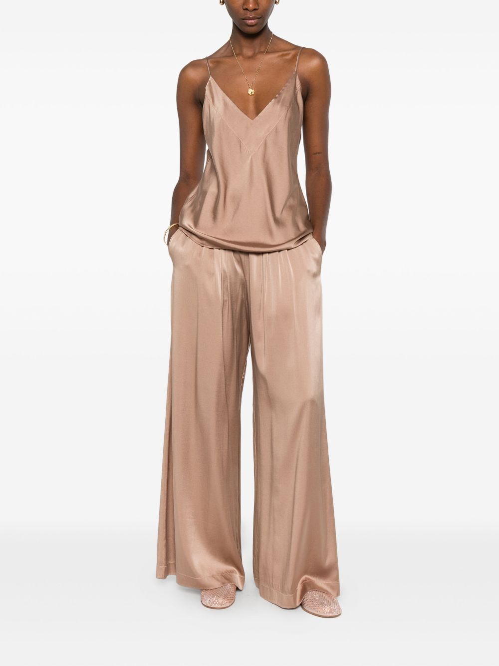 Forte Forte Trousers - Brown | 142c3107eb2f3fd9c87edffeb4962d6b8fd8ded4