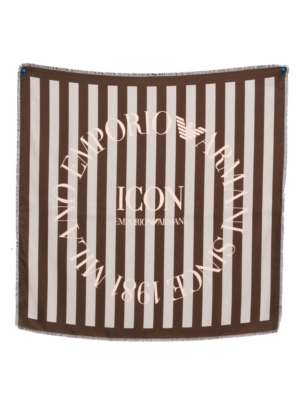 Emporio Armani Capsule Pre Scarfs - BROWN | b1027f229636428b737069dbf6b87e1ce3ecefc1