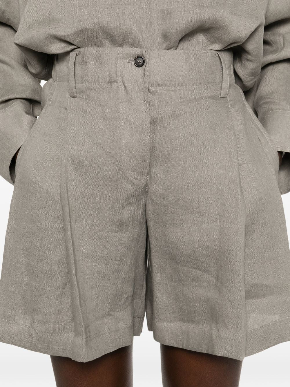 Brunello Cucinelli Shorts - MARRONE | cb0bb3e59591422a31fffc4a17c8dc56d3a0b561