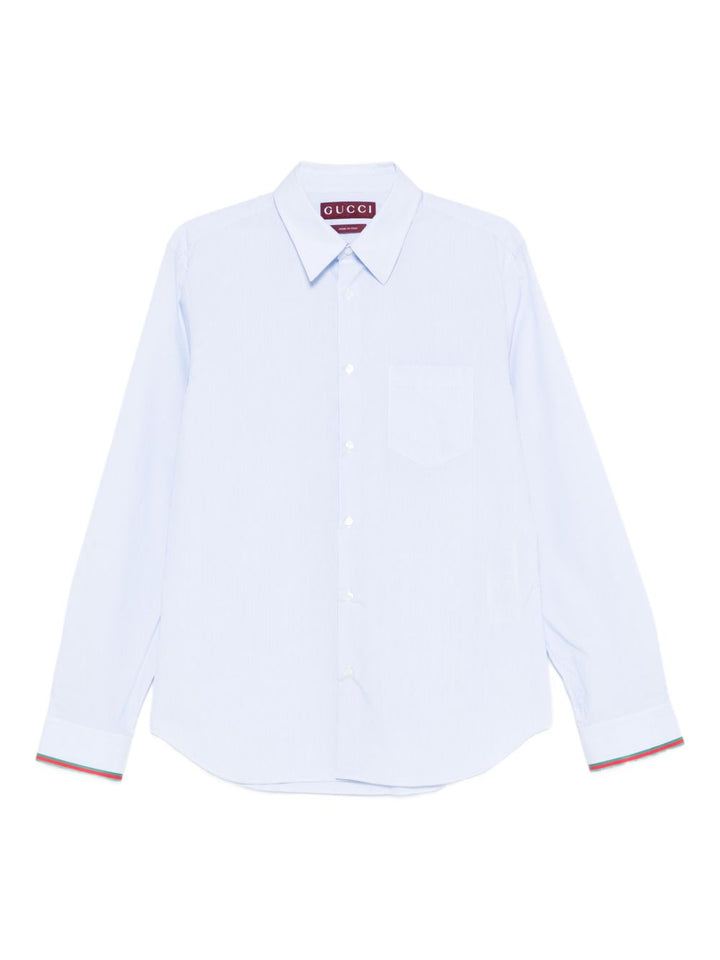 Gucci Striped Cotton Shirt Gucci Striped Cotton Shirt