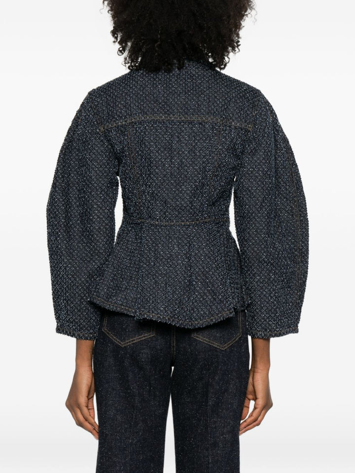 Ganni Coats - Blue and green | 58a307dce42aa5fd9a9cd4b641a0ea60d39022ee