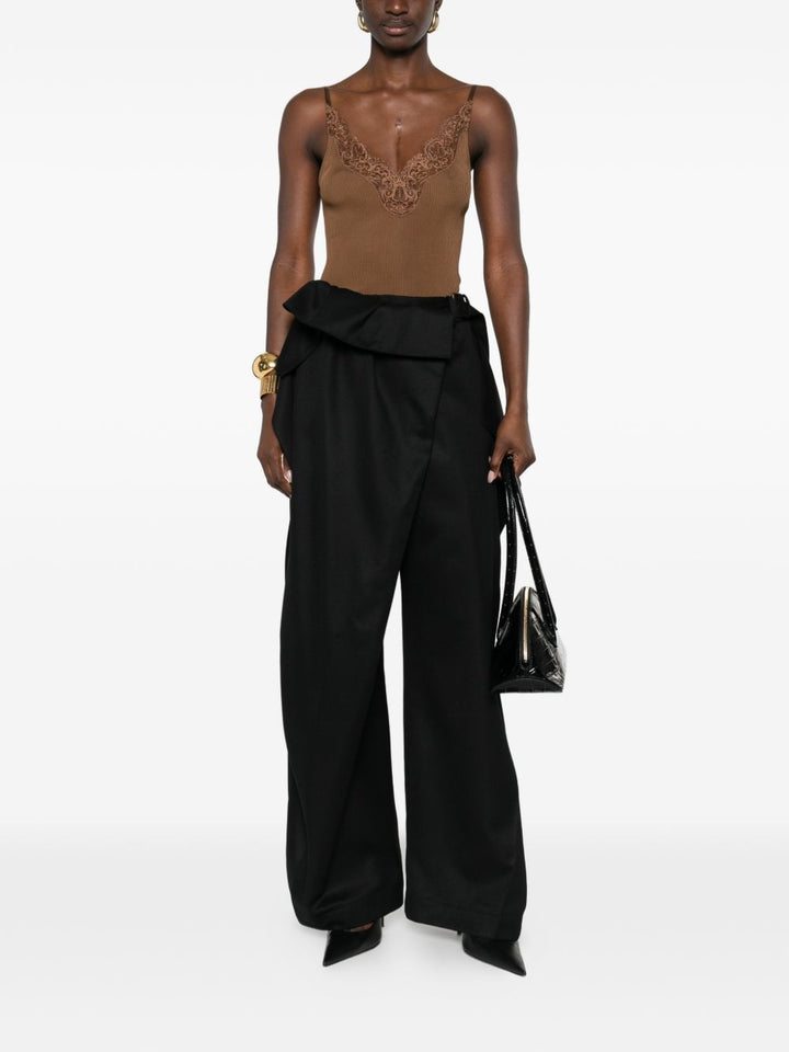 Saint Laurent Top - Brown | d287d43ed86d98e9de9751b822540b01e71382b8