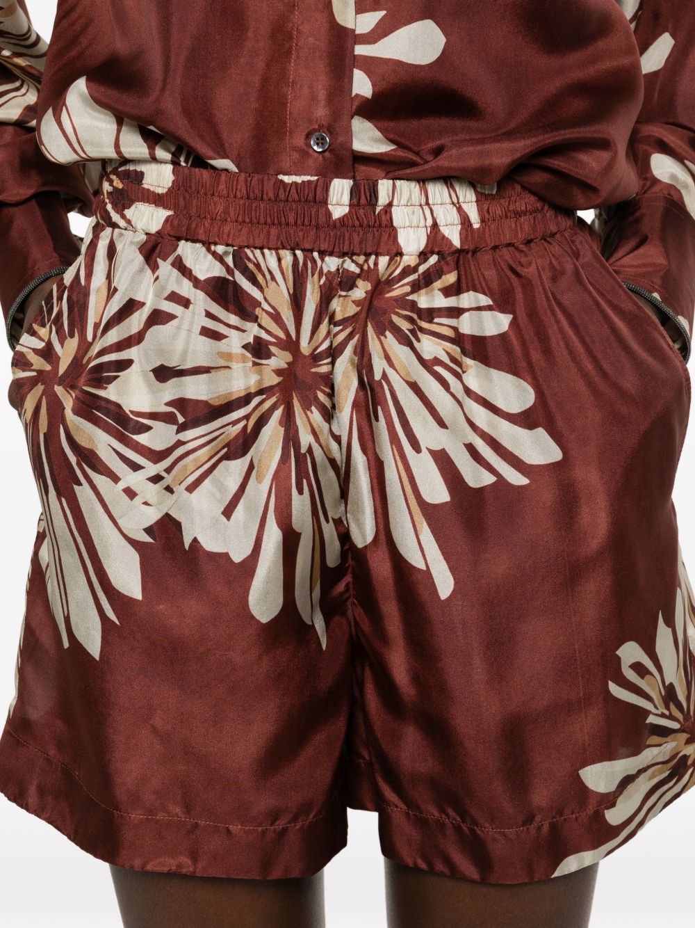 Brunello Cucinelli Shorts - Brown | b308ea1effd71f88c152be7e1985cee62f56e05f