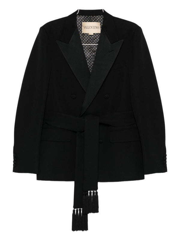 Wool Double-Breasted Jacket