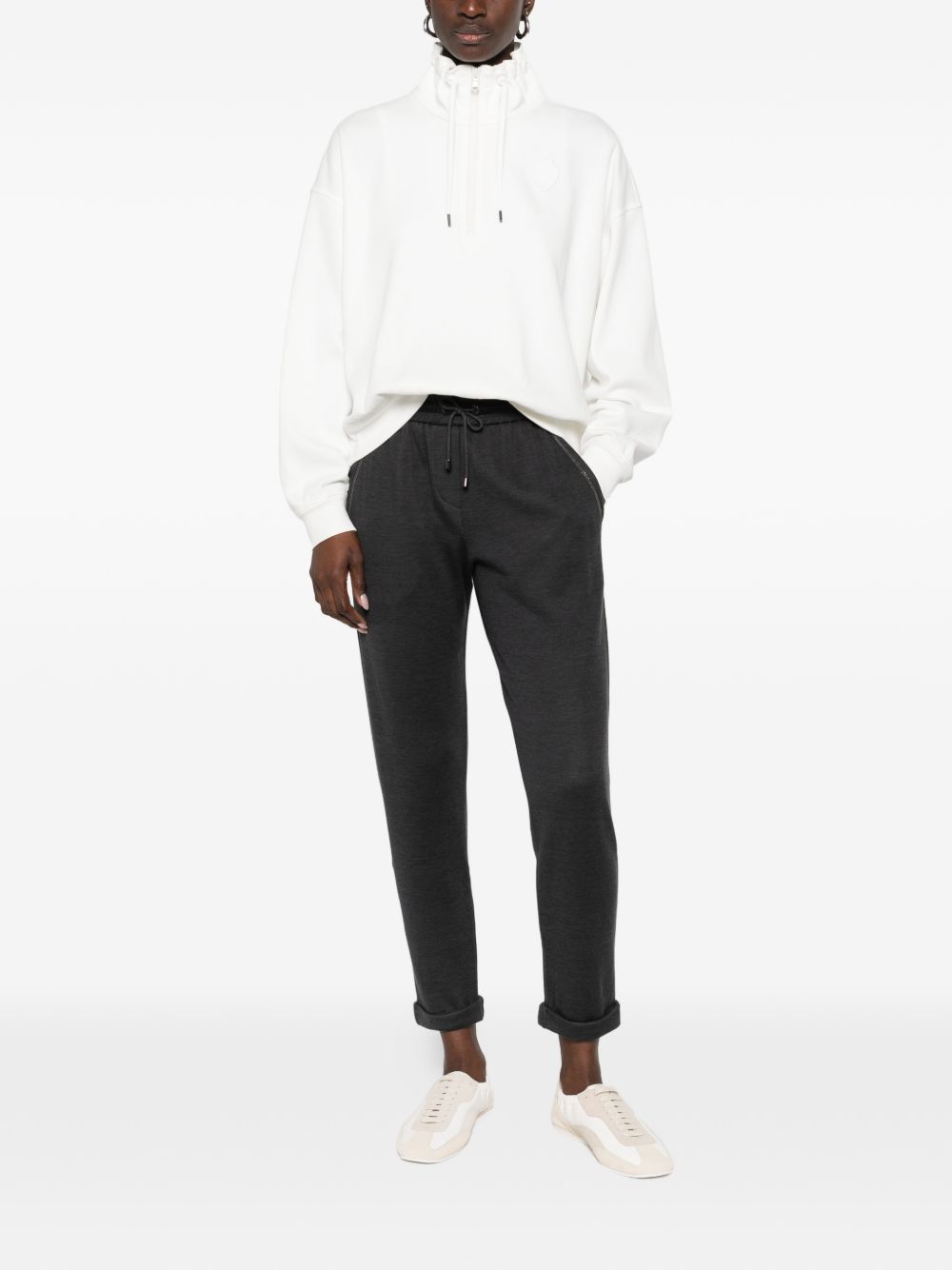Brunello Cucinelli Trousers - Blacks and greys | 3e321b5ac7cfaa3483c344dc7b5575f181ca069f