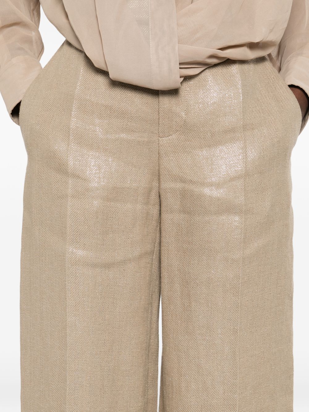 Brunello Cucinelli Trousers - Light and natural | 5bc00e3194cd911f4c4f3ef1fd610134c7ff7533