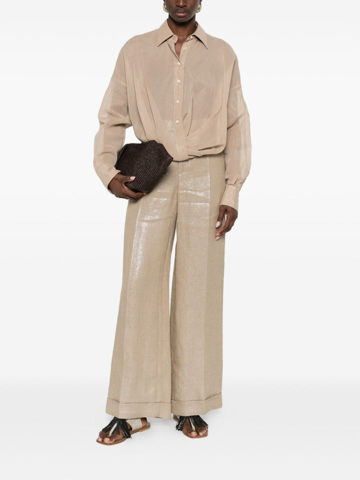 Brunello Cucinelli Trousers - Light and natural | e1873da67e2046f65cdf30708b8bf46ac23bbe4c