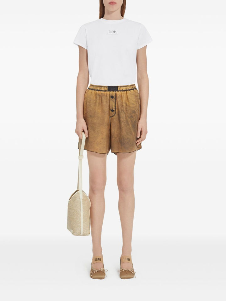 Mm6 Maison Margiela T-shirts and Polos - Light and natural | e7ea37e34e39e60d5fc43c4bbc32bc55425c9c18