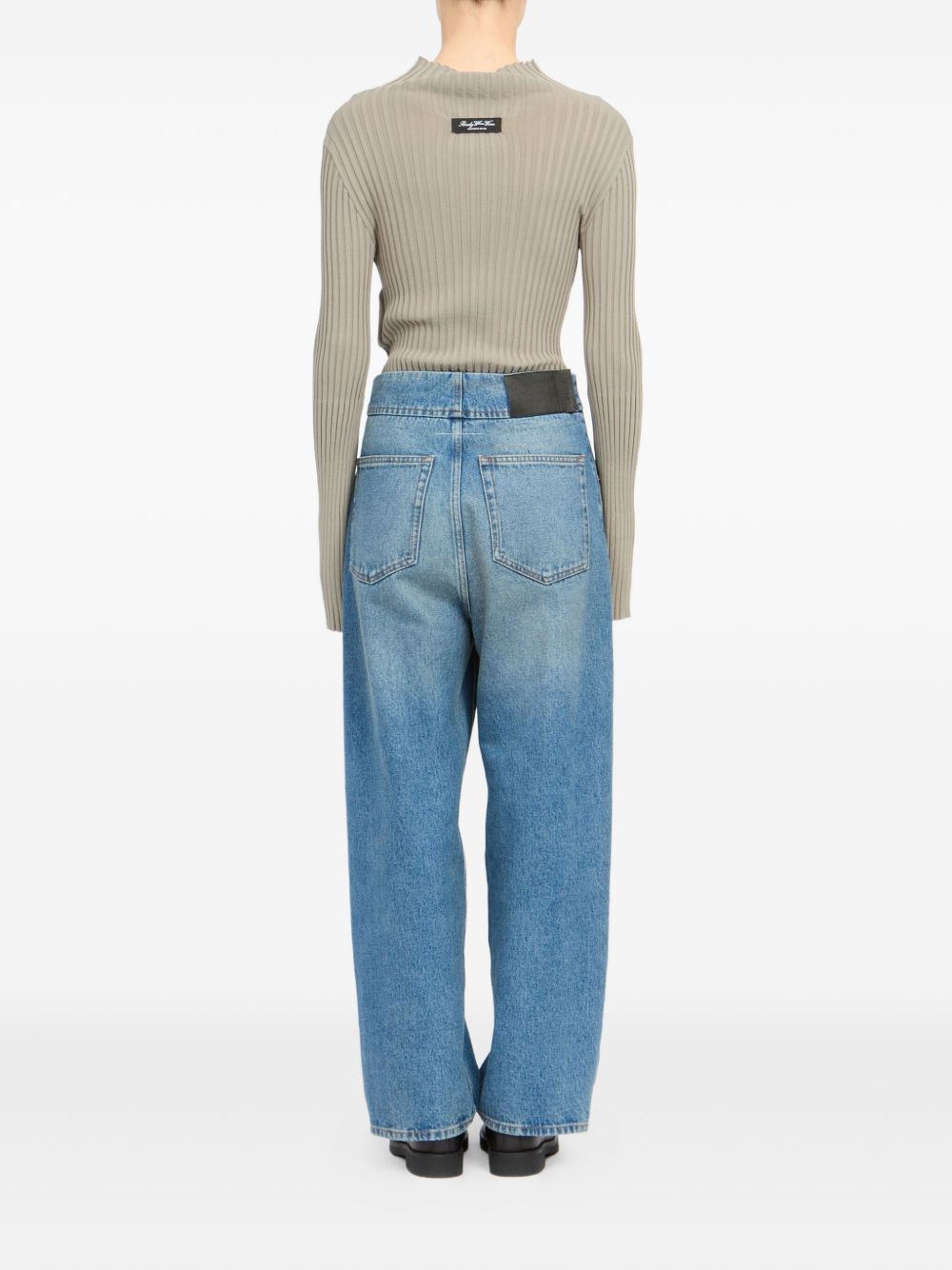 Mm6 Maison Margiela Jeans - Blue and green | c829a22102b0aac631346ad97a9775df31a1d874