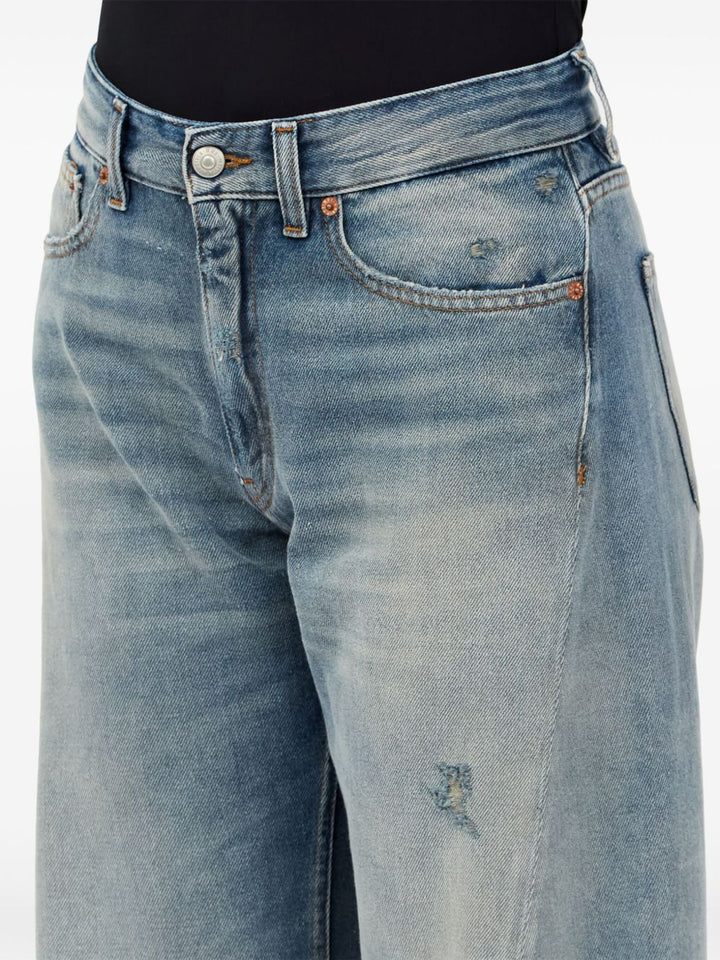 Mm6 Maison Margiela Jeans - Blue and green | e91d6bb57a0c46c1331287a129c4f856df2f3f8e