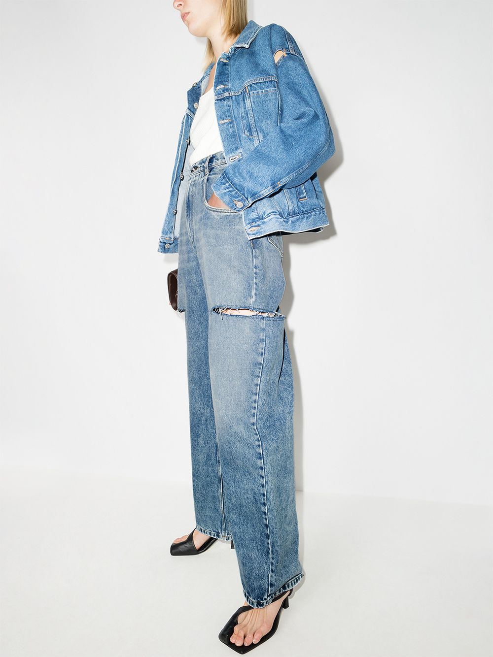 Maison Margiela Jeans - Blue and green | 296171cab7f7bb1e903d700cfb194c060840d571