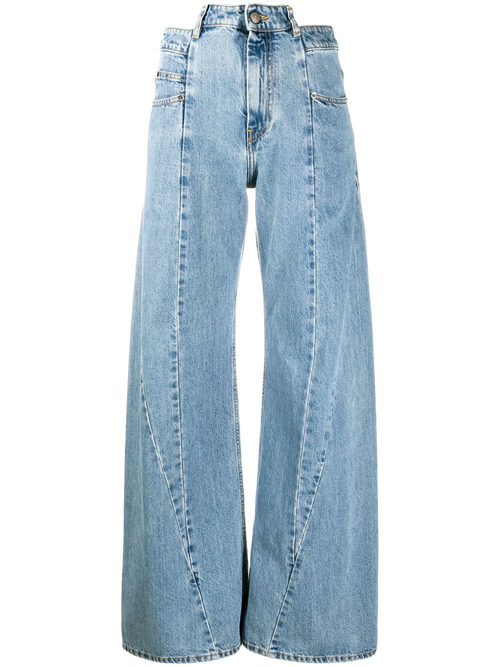 Maison Margiela Jeans - Blue and green | 9963f85717aacf9650239942c035caa8f19f3795