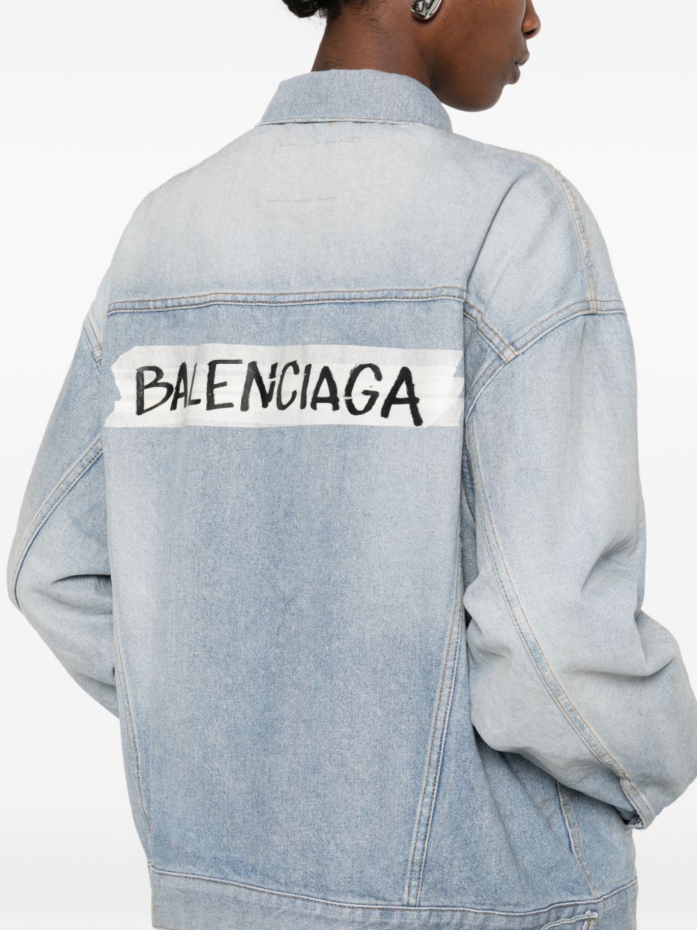 Balenciaga Jackets - Blue and green | a9ac82697634c740c150a6f5b6312a49cf451a4f