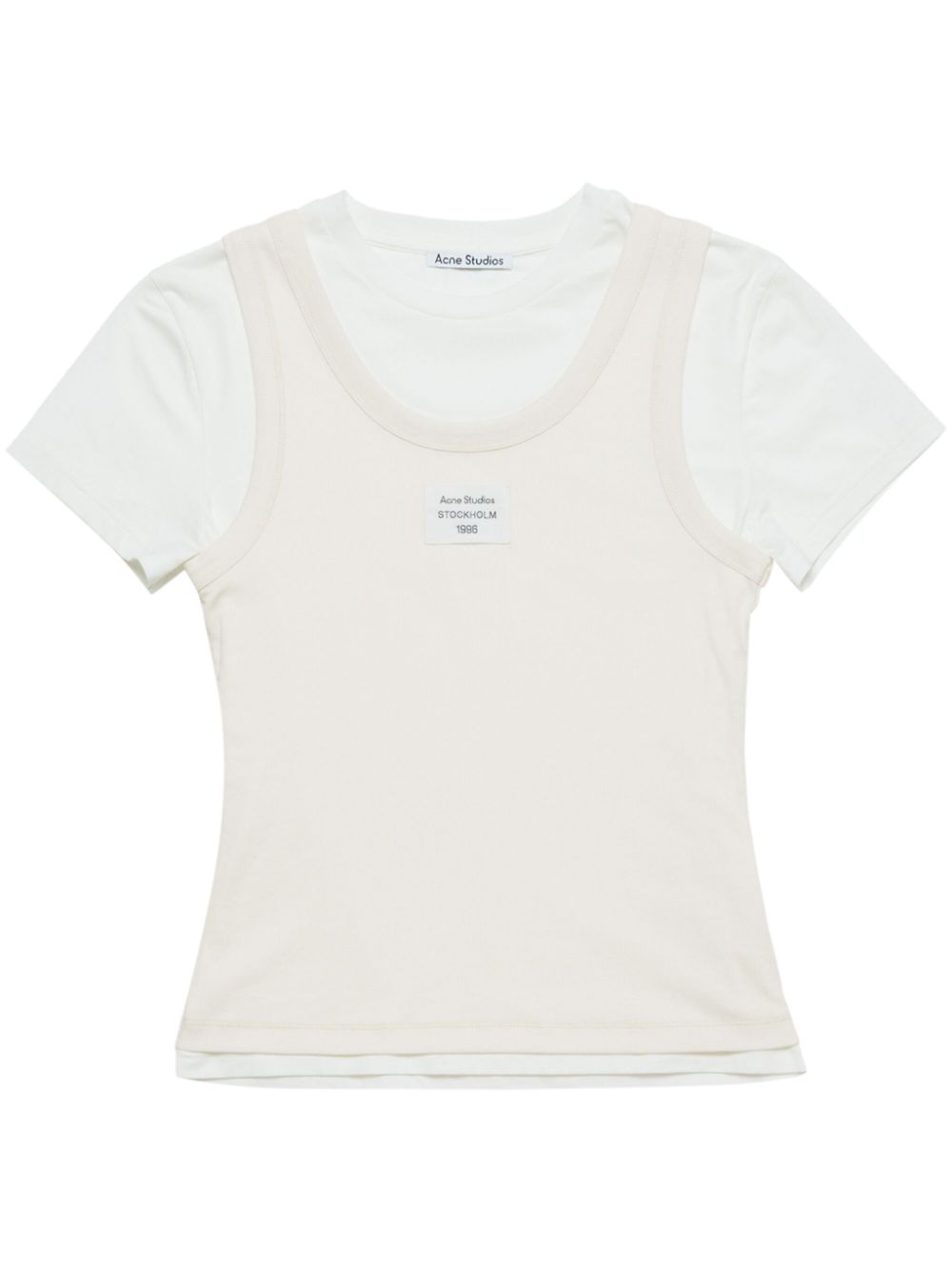 Acne Studios T-shirts and Polos - Light and natural | f85358c1cbc1e7150e4b11f3f959c77e3fbeffc2