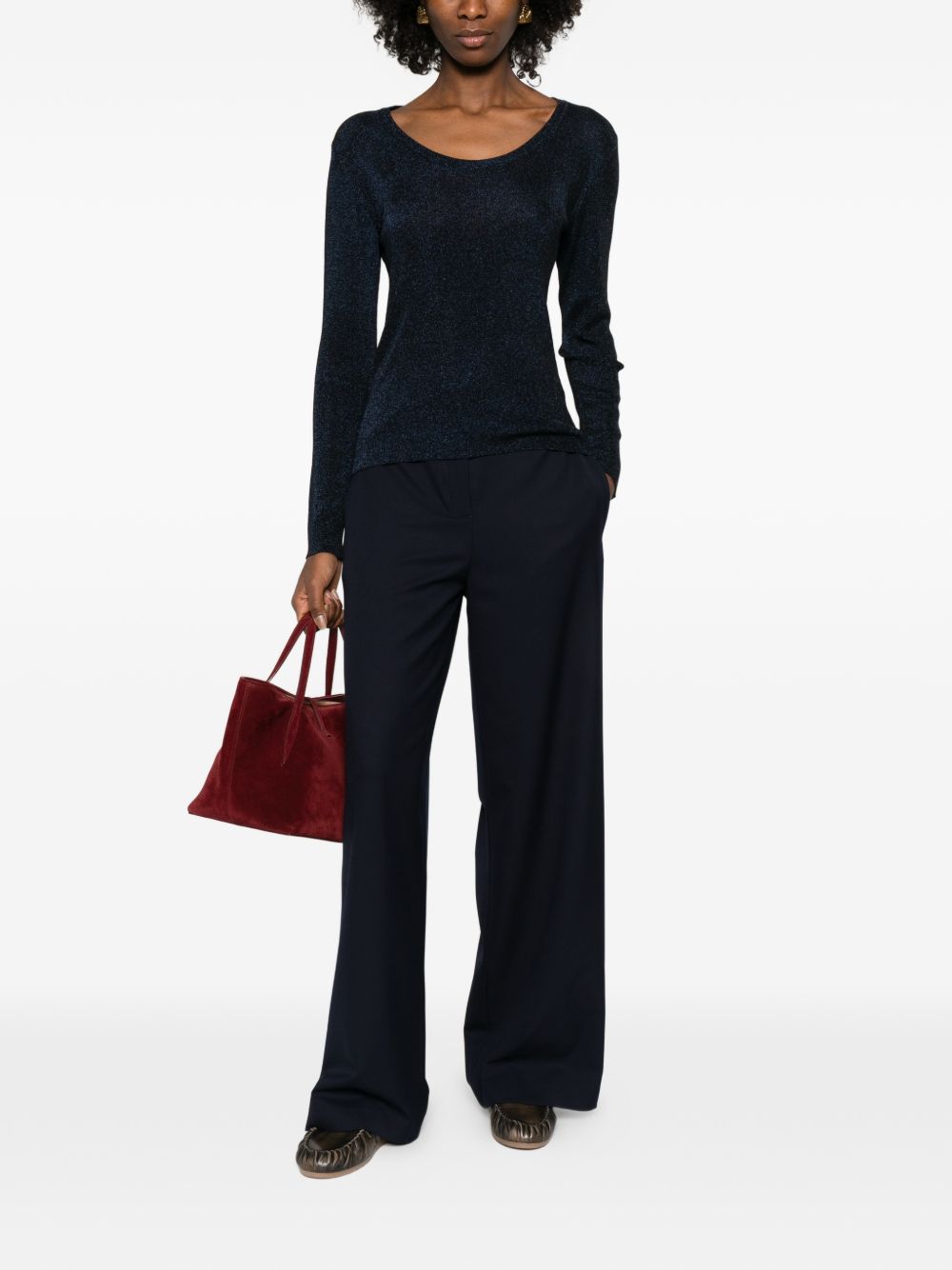 Fabiana Filippi Sweaters - Blue and green | 24a1b29fe3c8f3d8b1793da3748d972ae9df6312