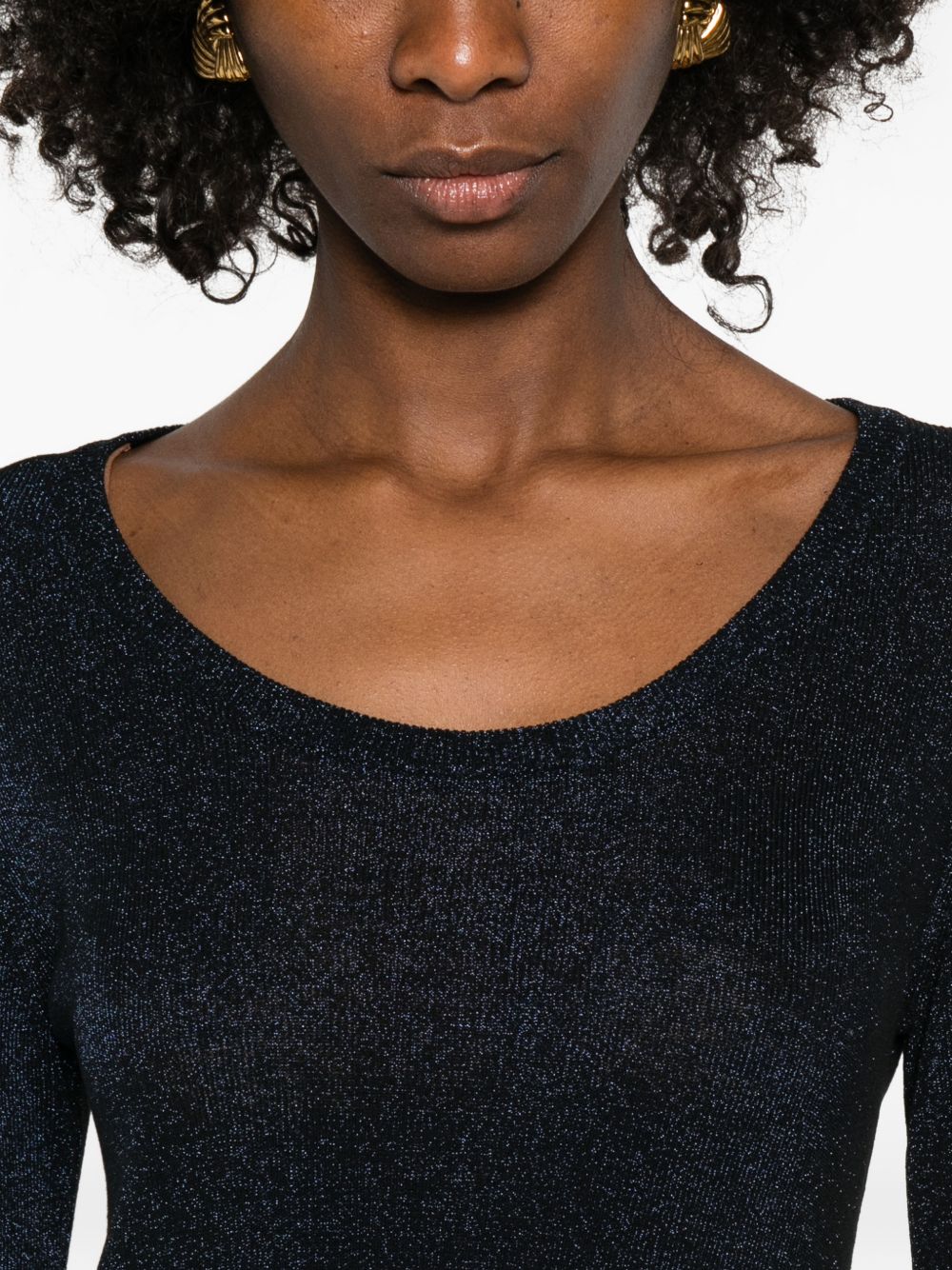 Fabiana Filippi Sweaters - Blue and green | 715a3b2f3f21cc14cdaf612be1daa62f5b3a3c19