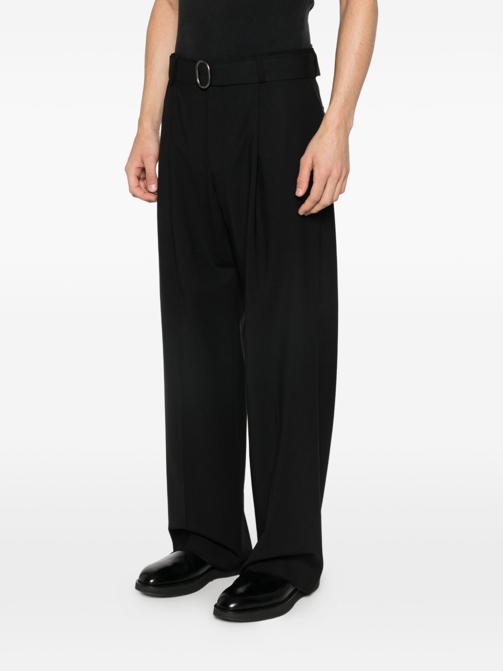 E.Armani Exclusive Pre Trousers - BLACK | d8212388baa5da53c427fd2d8d83655f6aa95d92