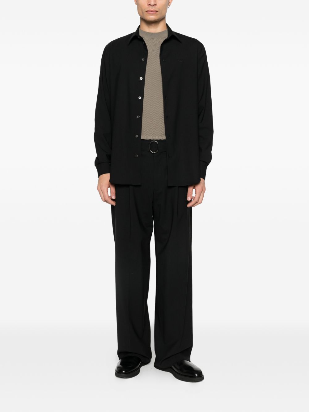 E.Armani Exclusive Pre Shirts - BLACK | b54b18b6cf2fcc5808d9ba87fad9aee4c01b4697