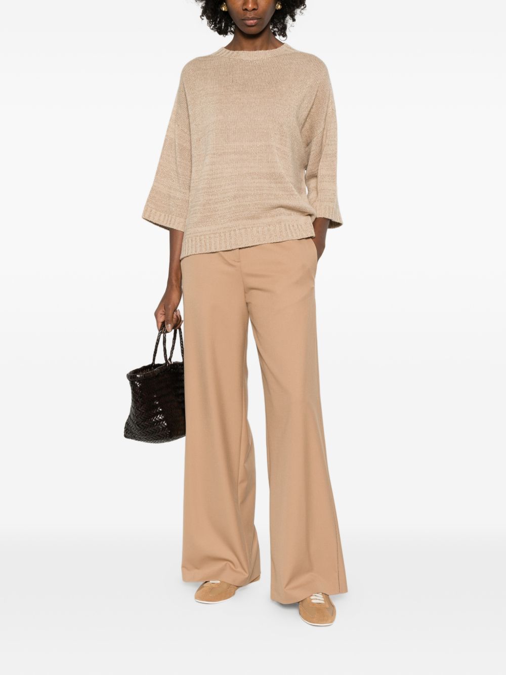 Fabiana Filippi Sweaters - Light and natural | 993398c42b4bbb9e72286faa72f5b99ac5d982a7