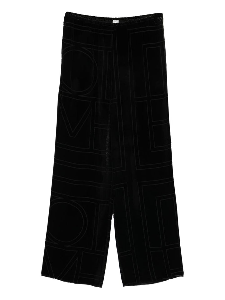 Toteme Pre Trousers - Blacks and greys | ec6b26dcb17efde4f540d5f4edb913d938566a43