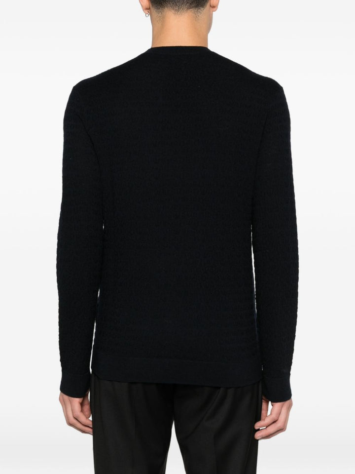 Emporio Armani Sweaters - Blue and green | 48868e3320fffa201497877c62a3e6e203273b55