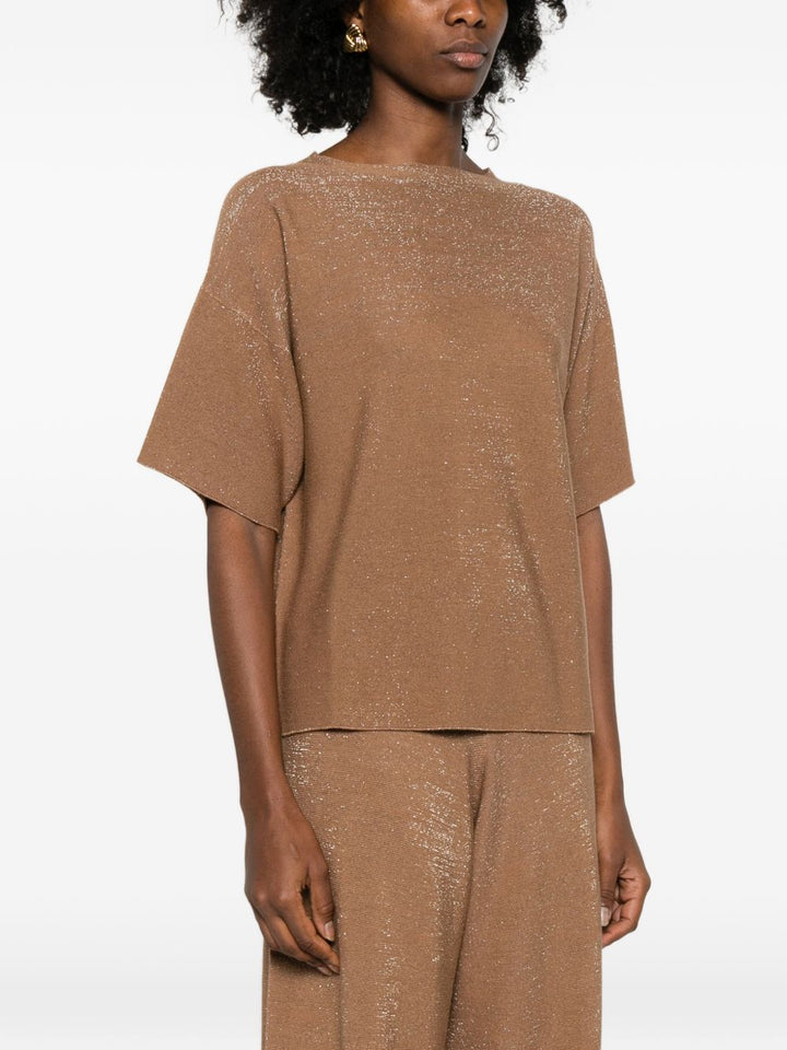 Fabiana Filippi Sweaters - Brown | 598e7d7f7f5bd4e94bb31ee63fb7a33fd1b1360b