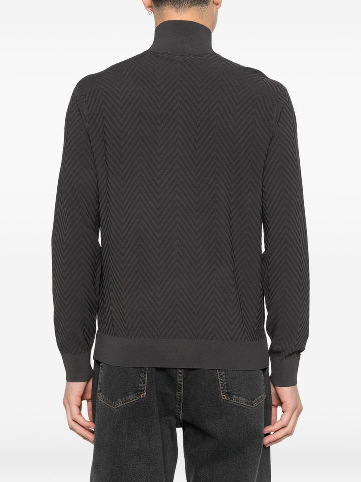 Emporio Armani Capsule Pre Sweaters - BLACK | 8b0b7b8e29cbcb8d8f1e39350f514339c616d33f