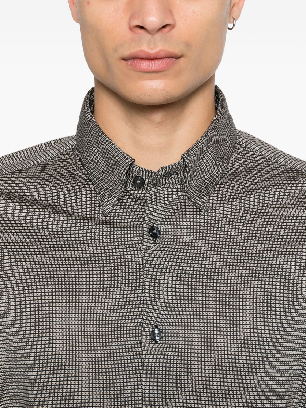Emporio Armani Shirts - Blacks and greys | 464593261bc5a22b80d336ea084b9bb24540d9f7