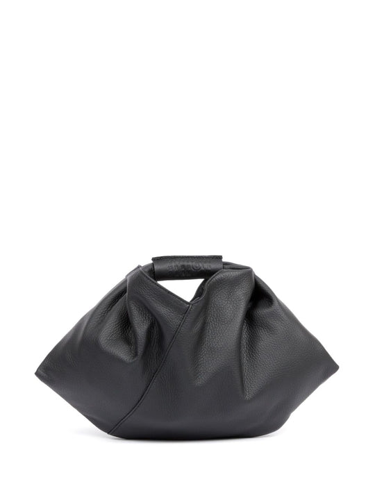 Japanese Draped Mini Leather Handbag