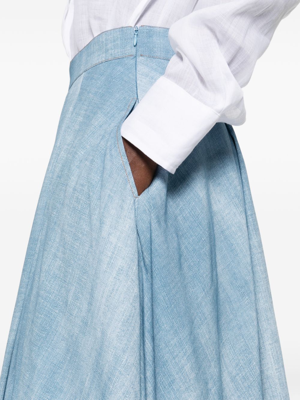 Ermanno Scervino Skirts - Blue and green | fb5b97f470d8a35cf3628c08df8f5aeef05b25fe