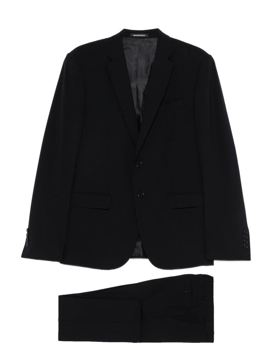 Wool Single-Breasted Suit