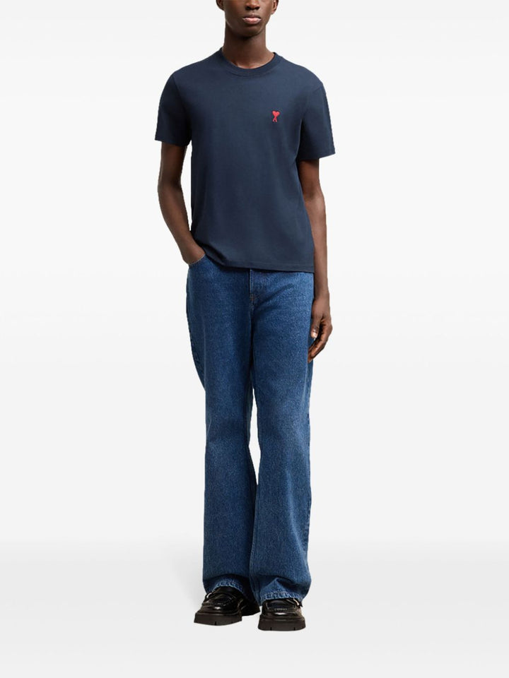 Ami Paris T-shirts and Polos - BLUE | a96abc3cfd8e08f400b4757a789ec0d757388647