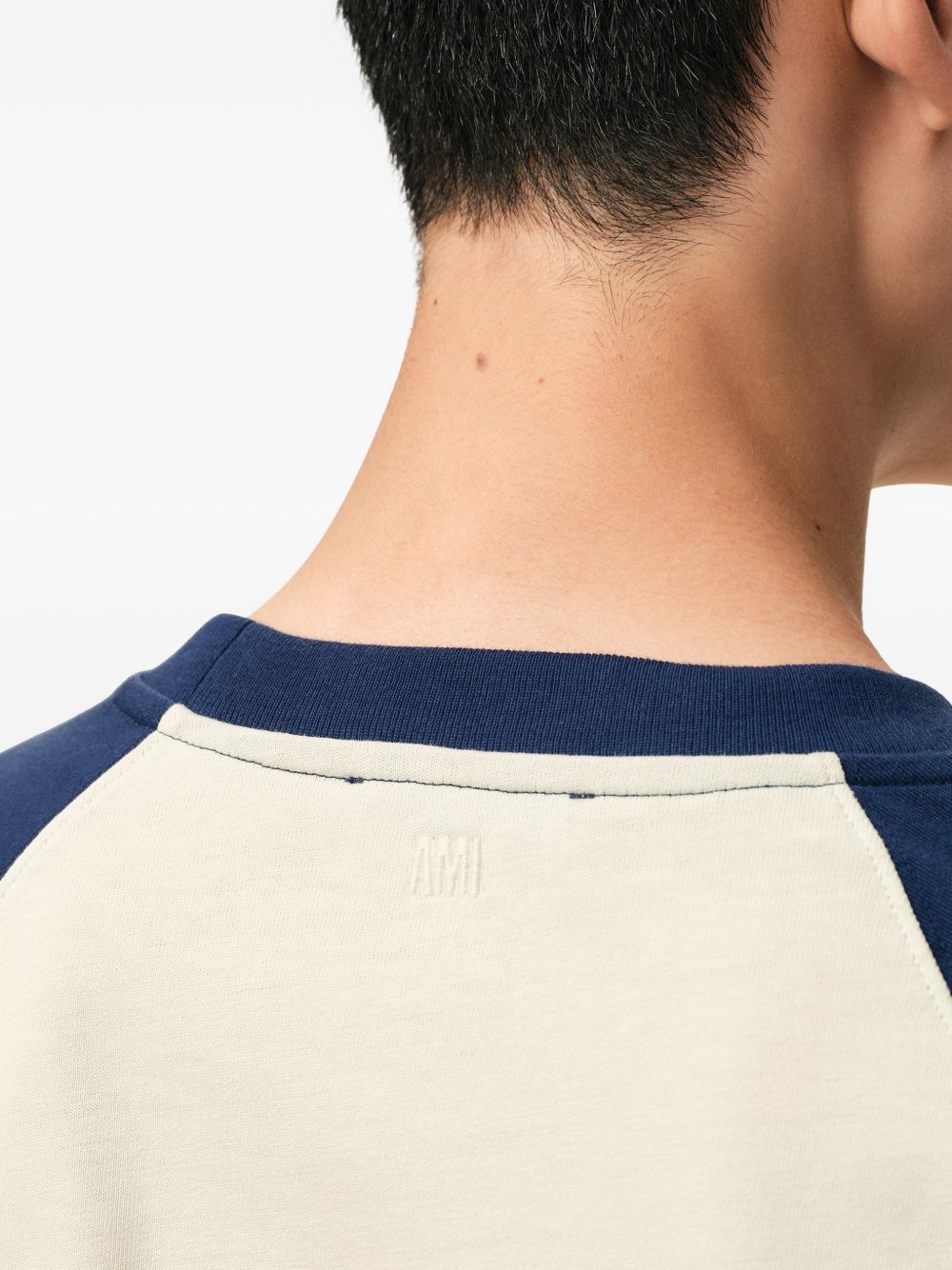 Ami Paris T-shirts and Polos - Blue and green | 074ae137d6dd25ec4670275d0f0ffec26c22b0b0