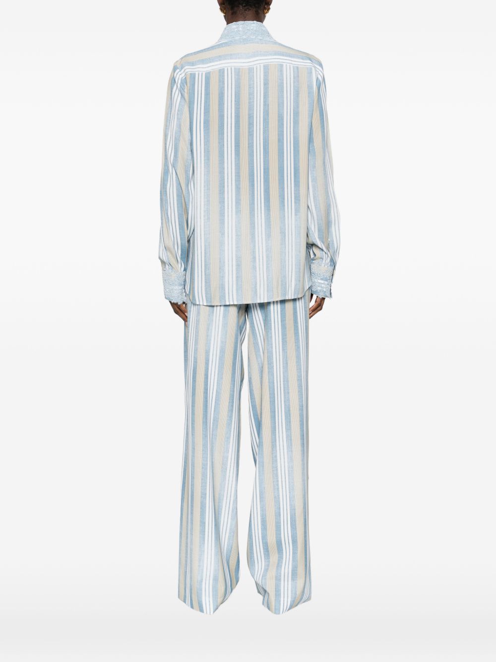 Ermanno Scervino Shirts - Blue and green | ca7a222a8d3e1549d7670bb6abdb852e70885d20