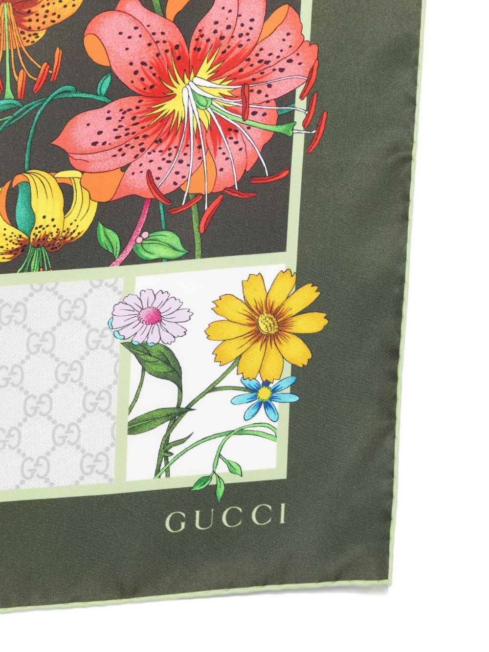 Gucci Scarfs - Blue and green | 33a360a87fea94a6c8dce87cee8905aca76b665f