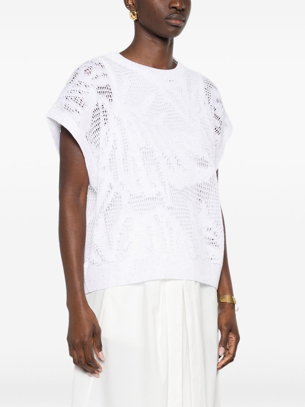 Brunello Cucinelli T-shirts and Polos - Light and natural | c5098821062bca7befe76e30c8dbe1177aa70e36