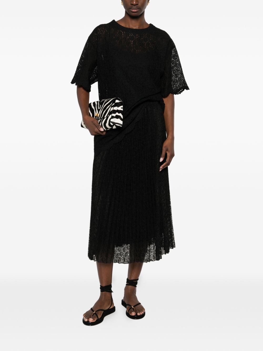 Ermanno Scervino Skirts - Blacks and greys | a9bb63d71265772f2848975d6ffb499977fdfe92