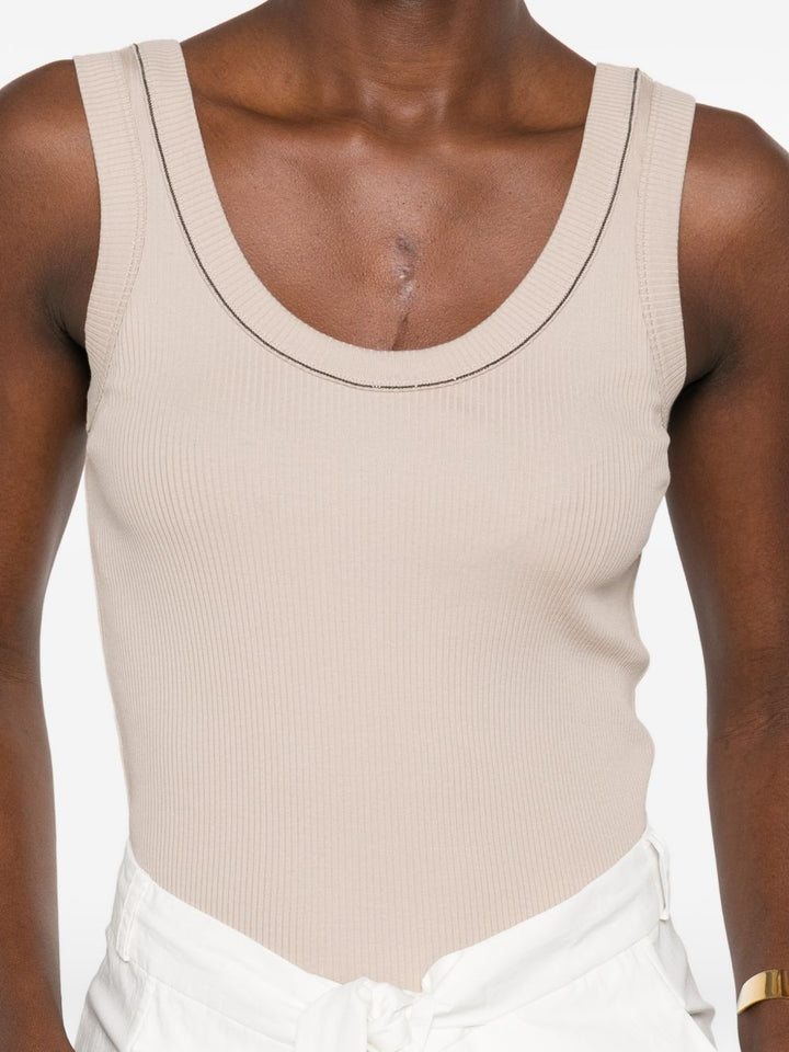 Brunello Cucinelli Top - Brown | 13bcb1771cbdcf2f8be3c8910da15609bc6c80a1