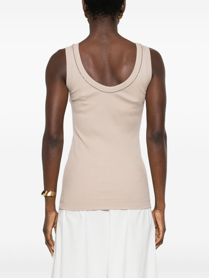 Brunello Cucinelli Top - Brown | 26eda1965553654a7cc84b2ad955cb09cd97513d