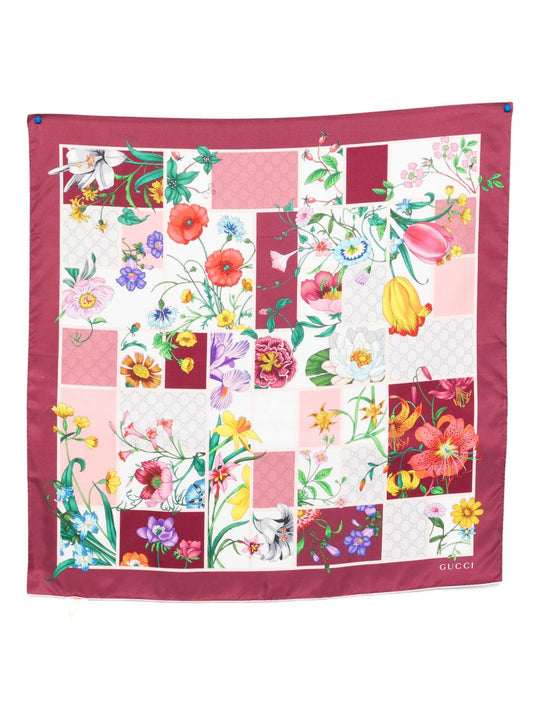 Printed Silk Foulard