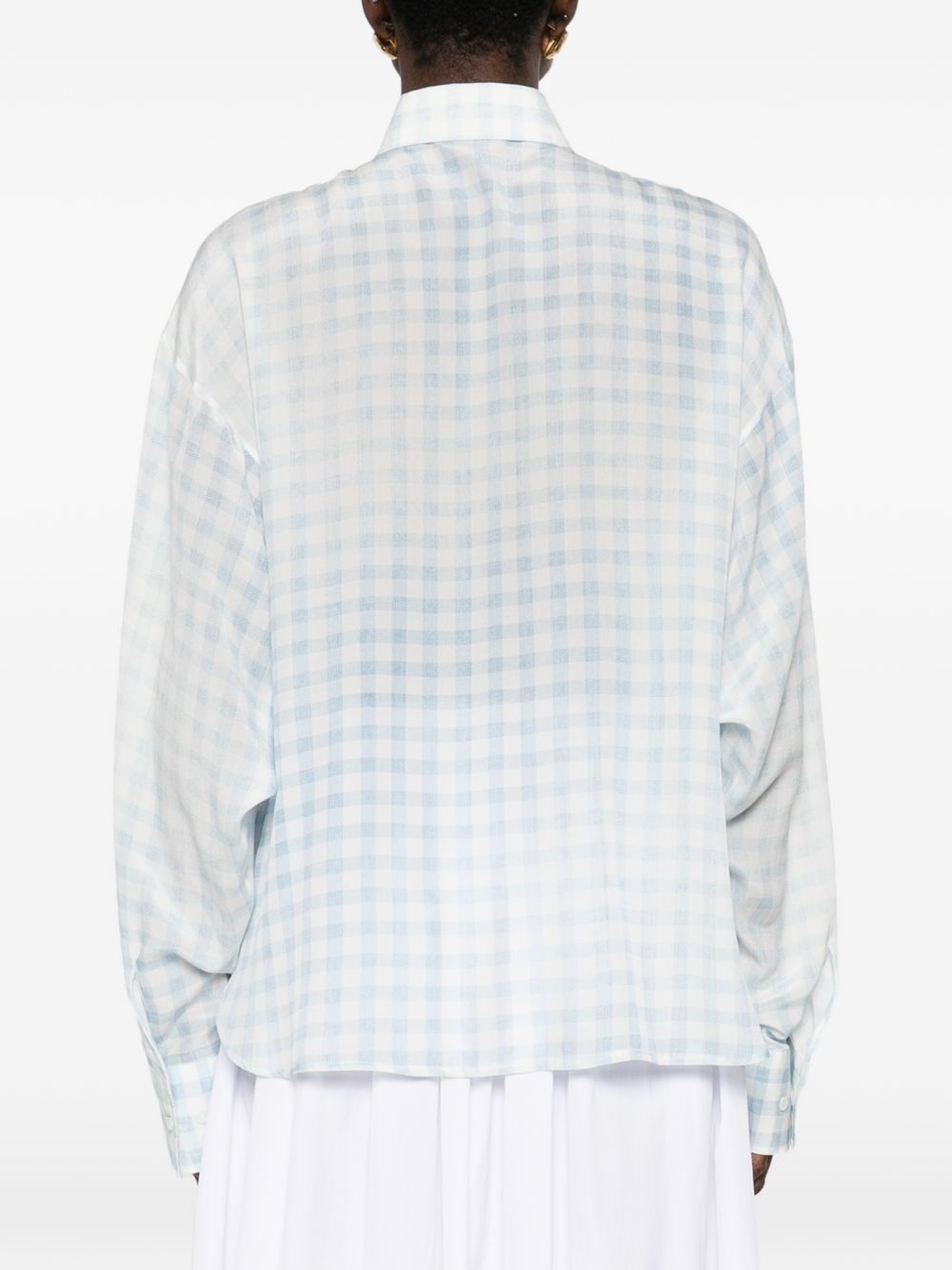 Ermanno Scervino Shirts - Blue and green | 4db57c455586908deae0657034312da887c8ebdf