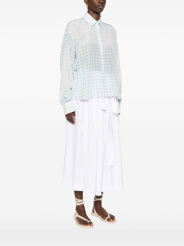 Ermanno Scervino Shirts - Blue and green | 710618fc134fdd3e79fc50a28b738dde1156f4f9