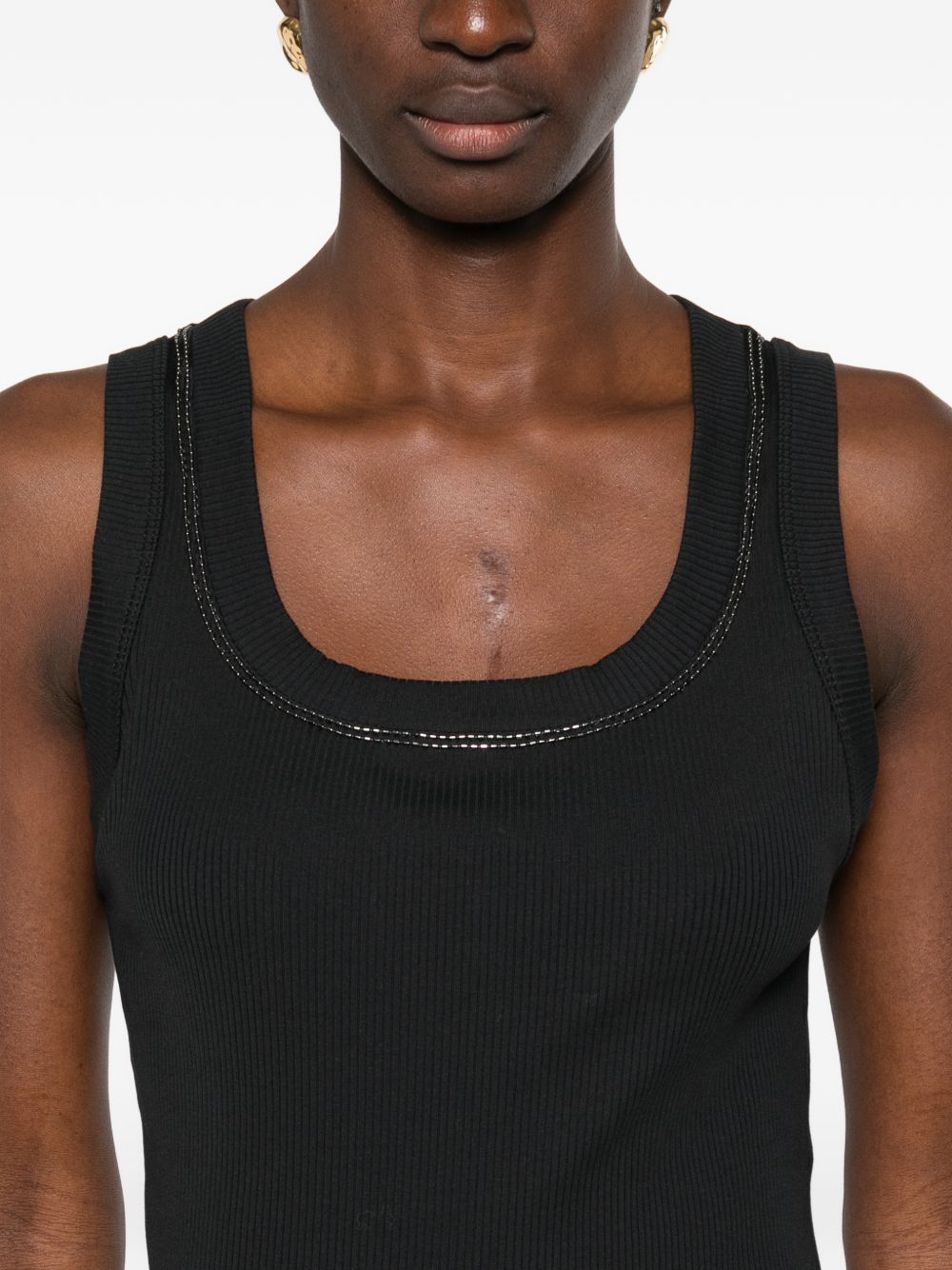 Brunello Cucinelli Top - Blacks and greys | 5ca65a22870afd61bb35d491436c00d9b5bafe23