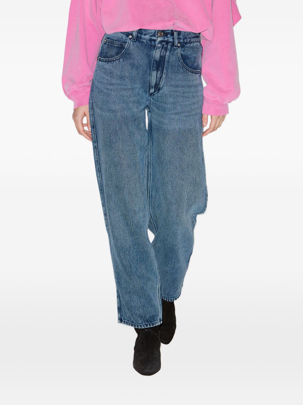 Isabel Marant Jeans - Blue and green | 431604ae48859ca774f9d2a0e3a03ef025c71f8c