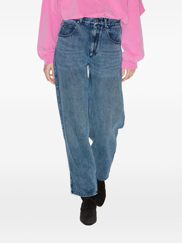 Isabel Marant Jeans - Blue and green | 431604ae48859ca774f9d2a0e3a03ef025c71f8c