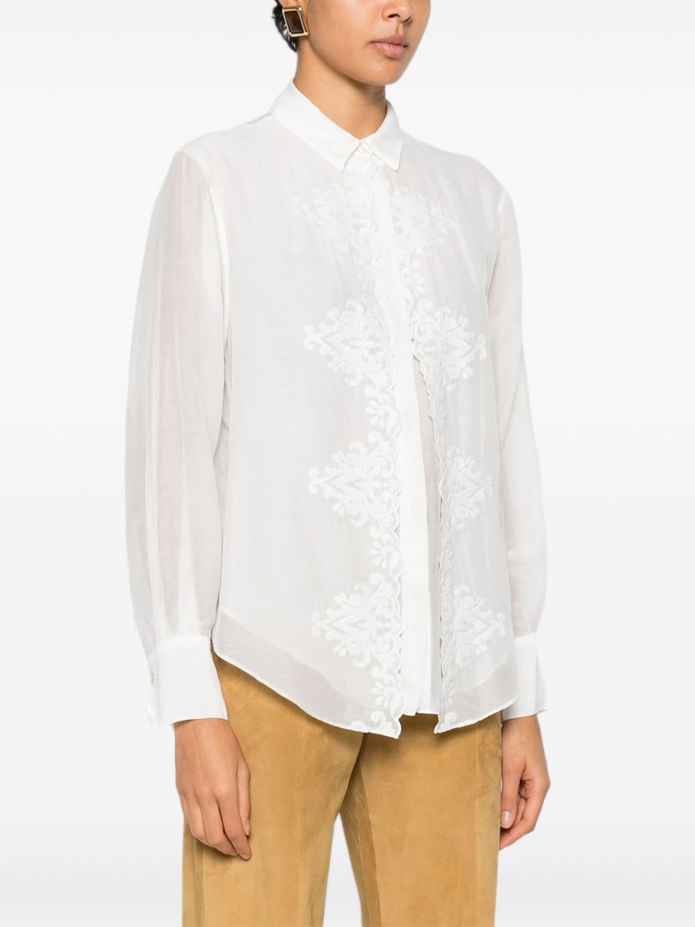 Forte Forte Shirts - Light and natural | 881faa23085a59b81469a5107a2a72011499f9bc