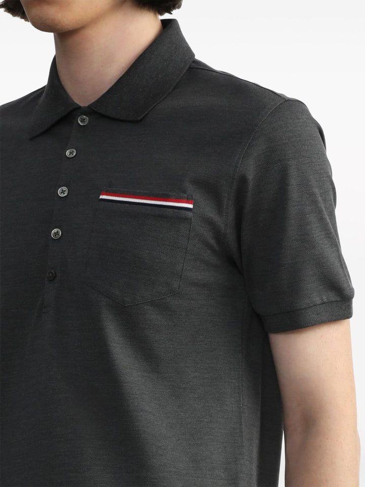 Thom Browne T-shirts and Polos - Blacks and greys | 5ae9da81022080569f281e7ac61a85b5d02c7569